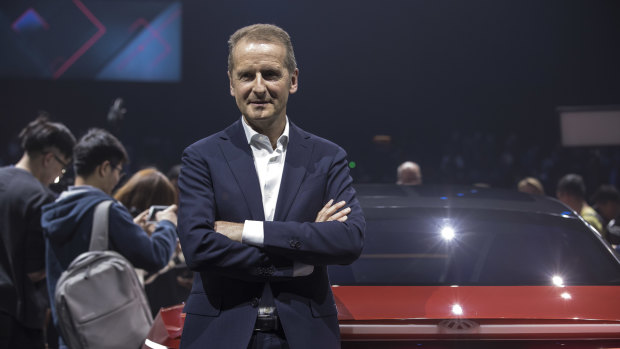 VW chief Herbert Diess has a lot of catching up to do. 