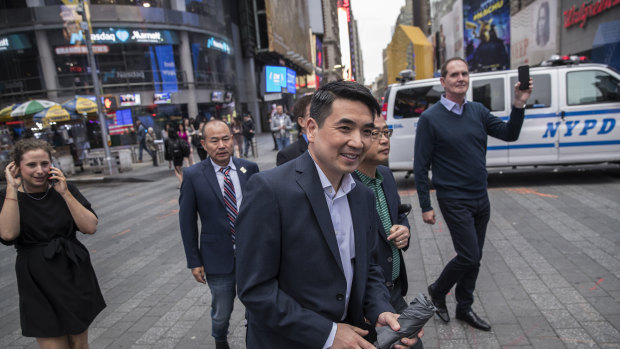 Zoom chief Eric Yuan came up with the idea for his company after after repeatedly travelling 10 hours to see his girlfriend while they were college students.