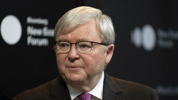 Kevin Rudd, Australia's former PM.