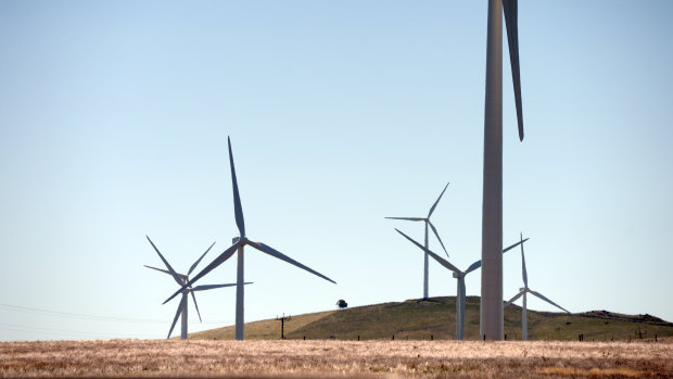 Spanish renewables company Acciona has wind farm projects across Australia, including in Waubra, Victoria.