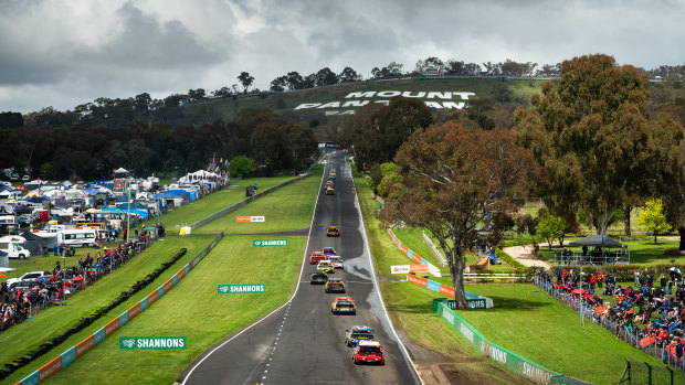 Carnage struck the Bathurst 1000 early.