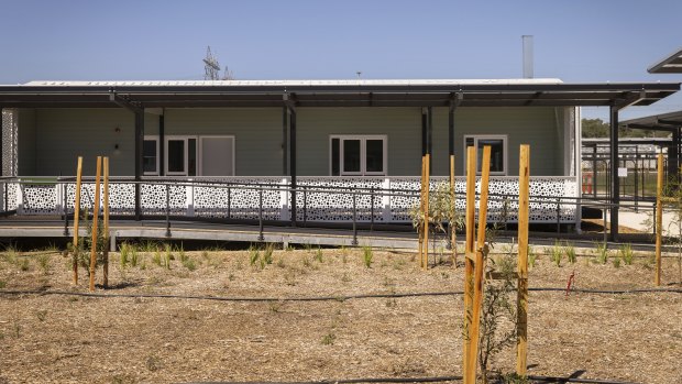 Guest rooms at the new quarantine hub in Mickleham earlier this year.