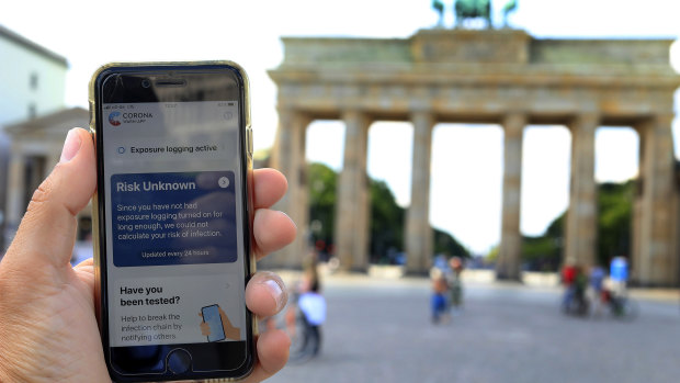 Germany's Corona Warn-App.