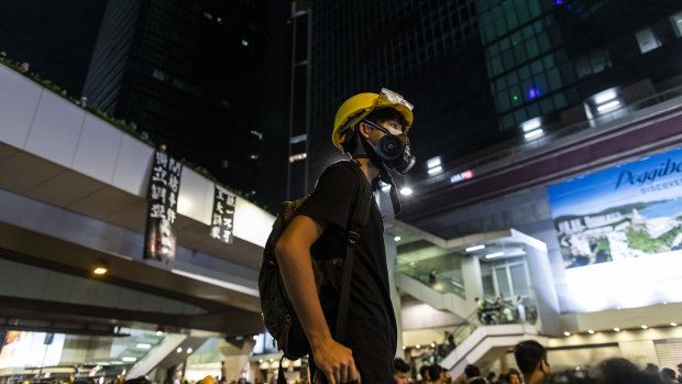 Young and ready for the fight. The Hong Kong protests have a special meaning for students.