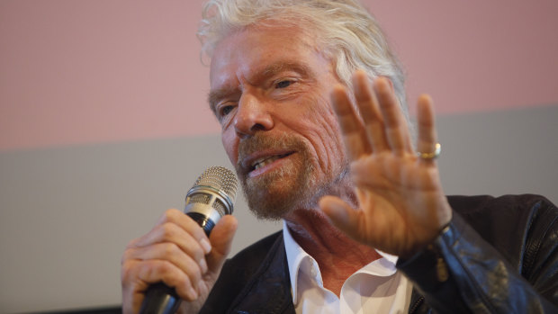 "I enjoy every minute of my life and the variety of what we do": Virgin Atlantic chief Richard Branson. 