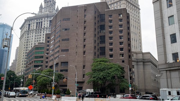 The Metropolitan Correctional Centre in Manhattan where Jeffrey Epstein was incarcerated and was found dead.