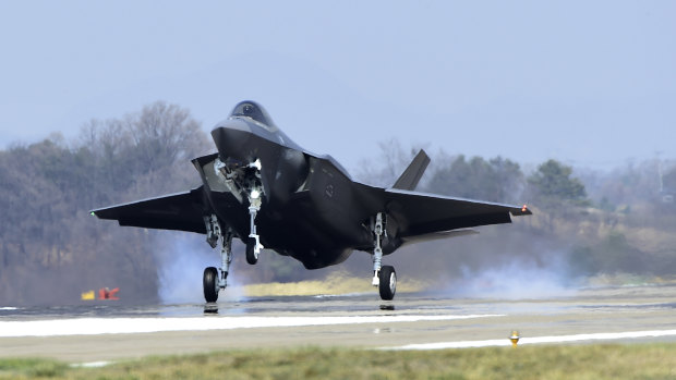 South Korea acquired the country's first stealth fighter jets from Lockheed Martin last year.