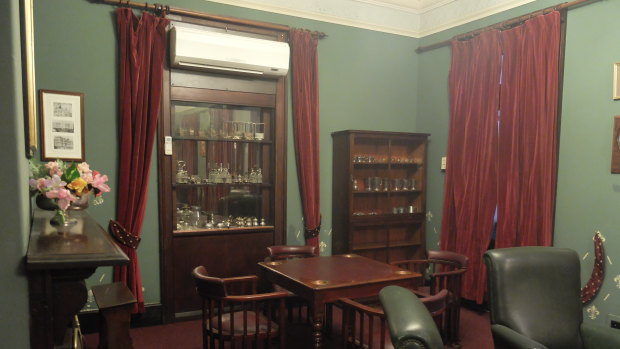 The officers' mess at Victoria Barracks