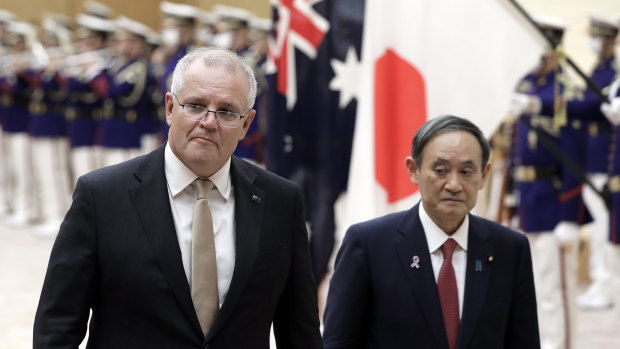 Australia and Japan have signed a new defence pact.