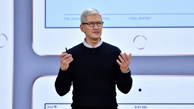 Tim Cook thinks Apple, and its iPad, has an important place in the classroom.