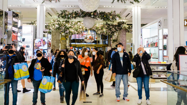 At Macy's flagship store in Manhattan, Black Friday was a different scene this year.