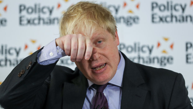 Boris Johnson resigned as British foreign secretary over Brexit.