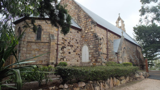 St Mary's church at Kangaroo Point in Brisbane.