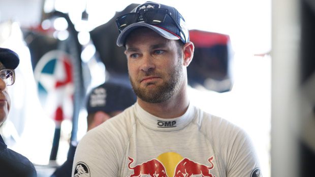 "The challenge is going to be tomorrow": Shane van Gisbergen.