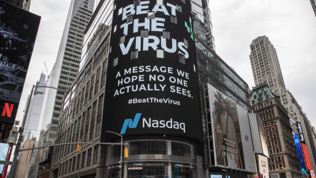 Hopes for progress on a coronavirus vaccine had helped the Nasdaq hit an intraday high, but it couldn't hold on to the gains.