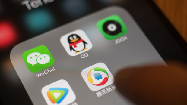 The US has banned residents from doing business with WeChat. 