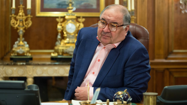The US has announced that all property of Russian billionaire Alisher Usmanov is “blocked from use in the United States and by US persons”.