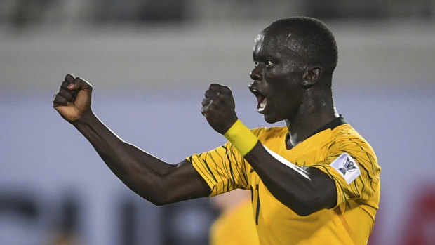 Awer Mabil is keen to take on more responsibility with the national team.