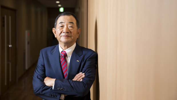 Kura Corp chairman Kunihiko Tanaka.