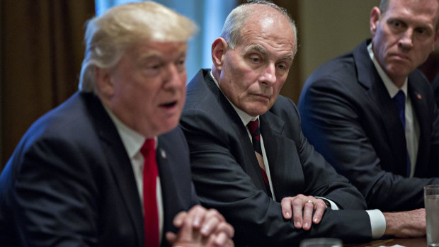 As chief of staff, John Kelly increased "policy time" with Donald Trump and introduced more structure in his day.