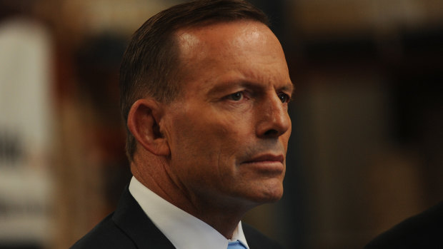 Former prime minister Tony Abbott is a divisive figure inside the Liberal Party.