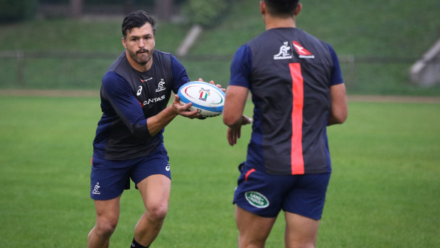 Old legs: At 34, Adam  Ashley-Cooper hardly represents the future for the Wallabies.