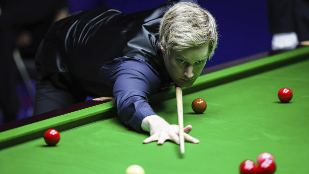 Geography lesson: Neil Robertson took a wrong turn.