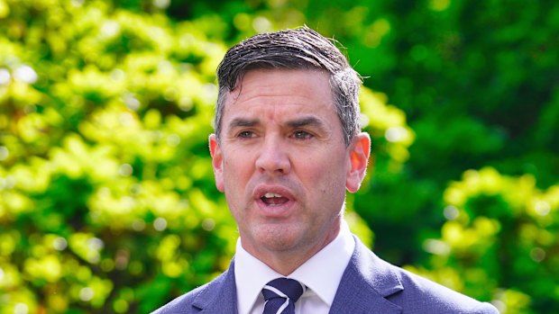 Opposition Leader Brad Battin.