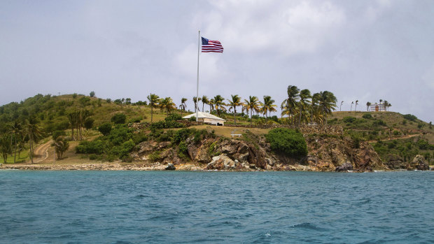 Epstein's private island in the Virgin Islands. 