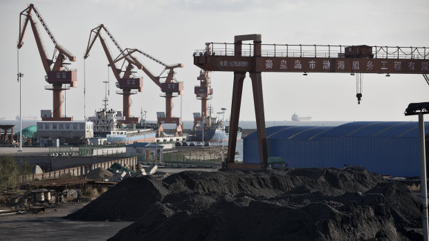 Coal exports to China have been restricted.