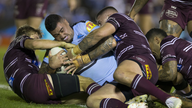 Andrew Fifita battled on to play his 200th game on Sunday.