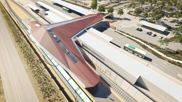 The station will service nearly 5000 passengers when it opens in 2021.