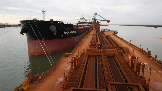 Fortescue Metals Group shipments dropped in the September quarter.