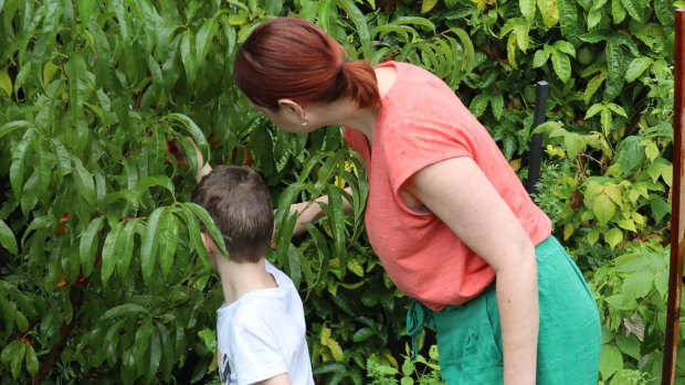 Jenny Louise with son her Lachlan, who benefited significantly from specialist treatment.