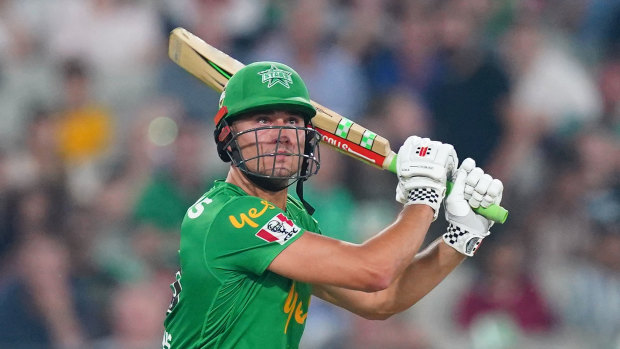 Stars' Marcus Stoinis was excellent with the bat against the Thunder'