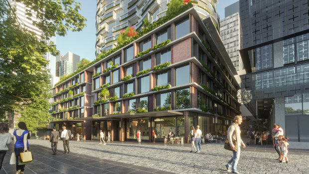 The new Veriu hotel will form part of PDG's $450 million development of the Munro site.