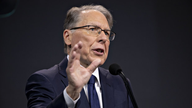 Wayne LaPierre, chief executive officer of the National Rifle Association.
