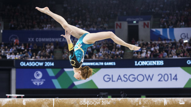Olivia Vivian at the 2014 Glasgow Commonwealth Games.