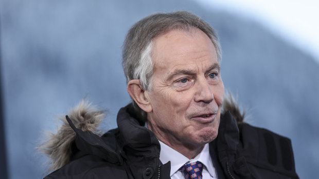 UK's former prime minister Tony Blair was another attendee.