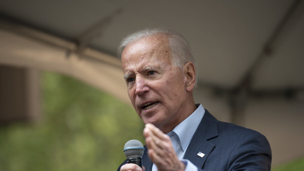 Former vice president Joe Biden called North Korean leader Kim Jong-un a tyrant during a campaign rally.