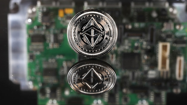 Ether, the cryptocurrency that fuels the Ethereum blockchain, has slumped more than 85 per cent from a January high this year.