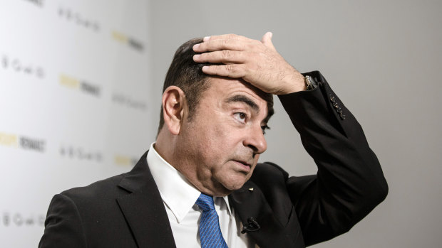 Toppled: Carlos Ghosn.