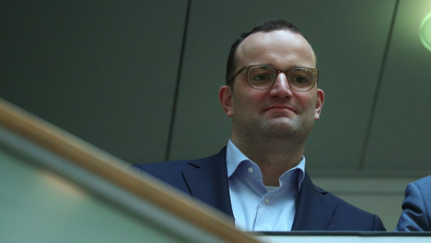 Jens Spahn, Germany's health minister is blossoming in a boring job.