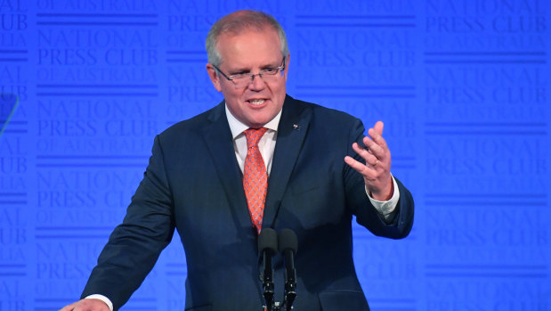 Prime Minister Scott Morrison says his office wasn't involved in running a controversial $100 million sports grants scheme.