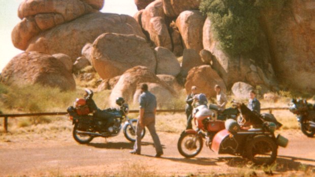 One of the latest photographs taken by the trio is claimed to have been killed in Devils marbles. 