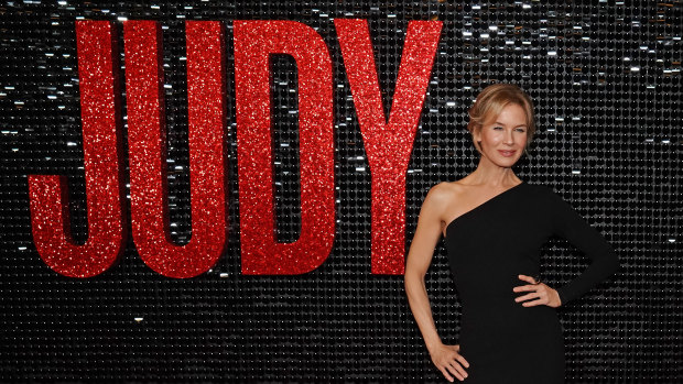 Renee Zellweger at the Australian premiere of Judy in Melbourne on Tuesday.