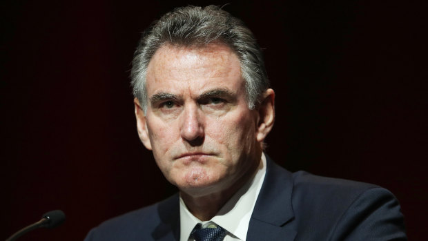 NAB chief executive Ross McEwan said small business clients were already being hit by coronavirus economic fallout.