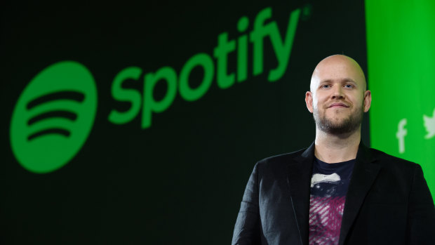 Daniel Ek, chief executive officer and co-founder of Spotify.