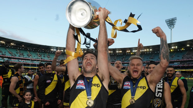 Richmond have been tipped to win back-to-back premierships this year. 