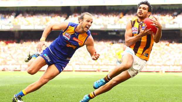 Cyril Rioli in action during the 2015 AFL grand final